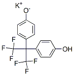 potassium p-[2,2,2-trifluoro-1-(p-hydroxyphenyl)-1-(trifluoromethyl)ethyl]phenolate CAS#: 52870-69-6