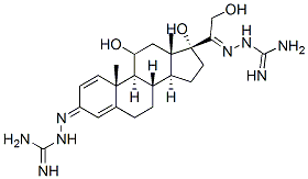 prednisolone-3,20-bisguanylhydrazone CAS#: 64-26-6