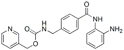 pyridin-3-ylmethyl N-[[4-[(2-aminophenyl)carbamoyl]phenyl]methyl]carbamate CAS#: 442532-99-2