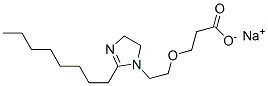 sodium 3-[2-(4,5-dihydro-2-octyl-1H-imidazol-1-yl)ethoxy]propionate CAS#: 56484-15-2