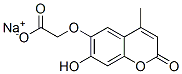 sodium [(7-hydroxy-4-methyl-2-oxo-2H-1-benzopyran-6-yl)oxy]acetate CAS#: 53285-61-3