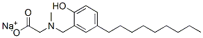 sodium N-[(2-hydroxy-5-nonylphenyl)methyl]-N-methylaminoacetate CAS#: 56968-08-2