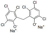 sodium hydrogen 2,2'-methylenebis[3,4,6-trichlorophenolate] CAS#: 5736-15-2