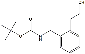 tert-Butyl 2-(2-hydroxyethyl)benzylcarbaMate CAS#: 496917-85-2