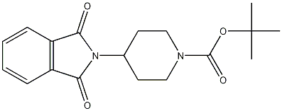 tert-butyl 4-(1,3-dioxoisoindolin-2-yl)piperidine-1-carboxylate CAS#: 412357-32-5