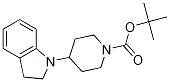 tert-butyl 4-(indolin-1-yl)piperidine-1-carboxylate CAS#: 400828-91-3