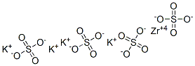 tetrapotassium zirconium tetrakis(sulphate) CAS#: 53608-79-0
