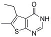 thieno[2,3-d]pyrimidin-4(3H)-one, 5-ethyl-6-methyl- CAS#: 439692-89-4