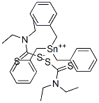 tribenzyltin bis-N,N-diethyldithiocarbamate CAS#: 55349-54-7