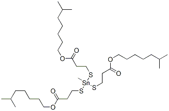 triisooctyl 3,3',3''-[(methylstannylidyne)tris(thio)]trispropionate CAS#: 53040-42-9