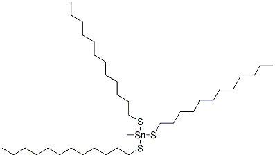 tris(dodecylthio)methylstannane CAS#: 52165-03-4