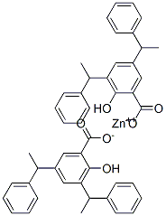 zinc 3,5-bis(alpha-methylbenzyl)salicylate CAS#: 53770-52-8