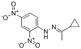 1-[1-[2-(2,4-Dinitrophenyl)hydrazono]ethyl]cyclopropane CAS#: 790-13-6
