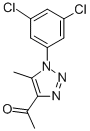 1-[1-(3,5-DICHLOROPHENYL)-5-METHYL-1H-1,2,3-TRIAZOL-4-YL]ETHAN-1-ONE CAS#: 667865-24-9