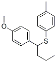 1-[[1-(4-Methoxyphenyl)butyl]thio]-4-methylbenzene CAS#: 60702-15-0