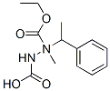1-(1-Phenylethyl)-1,2-hydrazinedicarboxylic acid 1-methyl 2-ethyl ester CAS#: 69353-17-9