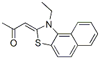 1-(1-ethylnaphtho[1,2-d]thiazol-2(1H)-ylidene)acetone CAS#: 63123-29-5
