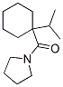 1-[[1-(isopropyl)cyclohexyl]carbonyl]pyrrolidine CAS#: 68489-03-2