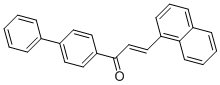 1-[1,1'-BIPHENYL]-4-YL-3-(1-NAPHTHYL)PROP-2-EN-1-ONE CAS#: 65962-35-8