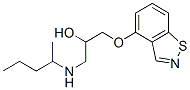 1-(1,2-Benzisothiazol-4-yloxy)-3-[(1-methylbutyl)amino]-2-propanol CAS#: 67982-24-5