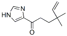 1-(1H-Imidazol-4-yl)-4,4-dimethyl-5-hexen-1-one CAS#: 69393-41-5