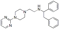1-[2-[(1,2-Diphenylethyl)amino]ethyl]-4-(2-pyrimidinyl)piperazine CAS#: 63978-43-8