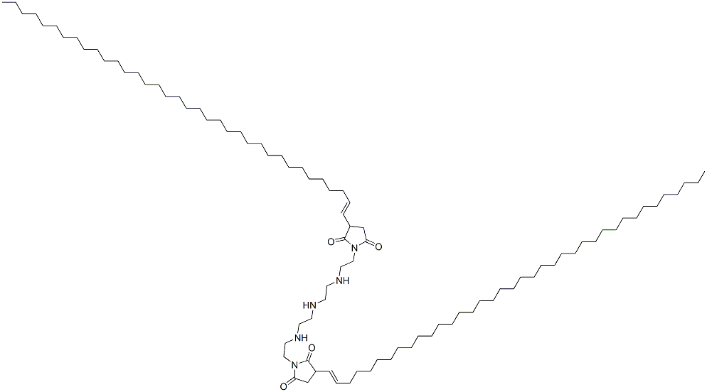 1-[2-[[2-[[2-[[2-[3-(hexatriacontenyl)-2,5-dioxo-1-pyrrolidinyl]ethyl]amino]ethyl]amino]ethyl]amino]ethyl]-3-(octatriacontenyl)pyrrolidine-2,5-dione CAS#: 64051-52-1