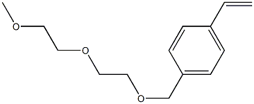 1-((2-(2-Methoxyethoxy)ethoxy)Methyl)-4-vinylbenzene CAS#: 7327-71-1