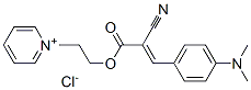 1-[2-[[2-cyano-3-[4-(dimethylamino)phenyl]-1-oxoallyl]oxy]ethyl]pyridinium chloride CAS#: 62984-74-1