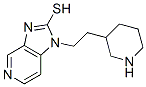 1-[2-(3-Piperidyl)ethyl]-1H-imidazo[4,5-c]pyridine-2-thiol CAS#: 63907-28-8