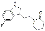 1-[2-(5-fluoro-1H-indol-3-yl)ethyl]piperidin-2-one CAS#: 62933-31-7