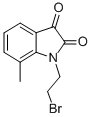 1-(2-BROMOETHYL)-7-METHYL-1H-INDOLE-2,3-DIONE CAS#: 620932-06-1