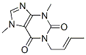 1-(2-Butenyl)-3,7-dimethyl-1H-purine-2,6(3H,7H)-dione CAS#: 63906-57-0