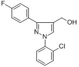 (1-(2-CHLOROPHENYL)-3-(4-FLUOROPHENYL)-1H-PYRAZOL-4-YL)METHANOL CAS#: 618444-57-8