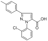 1-(2-CHLOROPHENYL)-3-P-TOLYL-1H-PYRAZOLE-5-CARBOXYLIC ACID CAS#: 618102-25-3