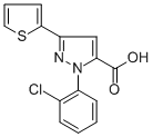 1-(2-CHLOROPHENYL)-3-(THIOPHEN-2-YL)-1H-PYRAZOLE-5-CARBOXYLIC ACID CAS#: 618382-88-0