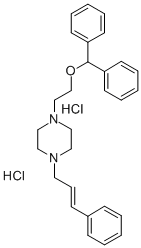 1-(2-DIPHENYLMETHOXYETHYL)-4-(3-PHENYL-2-PROPENYL)-PIPERAZINE DIHYDROCHLORIDE CAS#: 67469-57-2