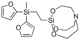 1-[2-[Di(2-furanyl)methylsilyl]ethyl]-2,8,9-trioxa-5-aza-1-silabicyclo[3.3.3]undecane CAS#: 63366-69-8