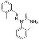 1-(2-FLUOROPHENYL)-3-(2-METHYLPHENYL)-1H-PYRAZOL-5-AMINE CAS#: 618098-42-3