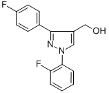 (1-(2-FLUOROPHENYL)-3-(4-FLUOROPHENYL)-1H-PYRAZOL-4-YL)METHANOL CAS#: 618444-41-0