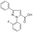 1-(2-FLUOROPHENYL)-3-PHENYL-1H-PYRAZOLE-5-CARBOXYLIC ACID CAS#: 618102-02-6