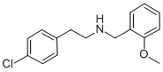 1-(2-METHOXYBENZYLAMINO)-2-(4-CHLOROPHENYL)ETHANE CAS#: 625408-34-6