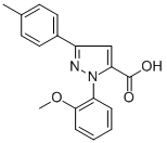 1-(2-METHOXYPHENYL)-3-P-TOLYL-1H-PYRAZOLE-5-CARBOXYLIC ACID CAS#: 618102-29-7