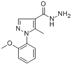 1-(2-METHOXYPHENYL)-5-METHYL-1H-PYRAZOLE-4-CARBOHYDRAZIDE CAS#: 618092-56-1