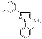 1-(2-METHYLPHENYL)-3-(3-METHYLPHENYL)-1H-PYRAZOL-5-AMINE CAS#: 618098-38-7