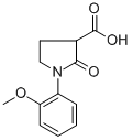 1-(2-Methoxyphenyl)-2-oxopyrrolidine-3-carboxylicacid CAS#: 618070-28-3