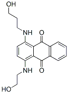 1-[(2-hydroxyethyl)amino]-4-[(3-hydroxypropyl)amino]anthraquinone CAS#: 67674-26-4
