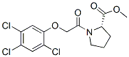 1-[(2,4,5-Trichlorophenoxy)acetyl]-L-proline methyl ester CAS#: 66789-88-6