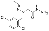 1-(2,5-DICHLOROBENZYL)-3-METHYL-1H-PYRAZOLE-5-CARBOHYDRAZIDE CAS#: 618070-45-4