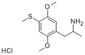 1-(2,5-DIMETHOXY-4-METHYLTHIOPHENYL)-2-AMINOPROPANE HYDROCHLORIDE CAS#: 61638-07-1